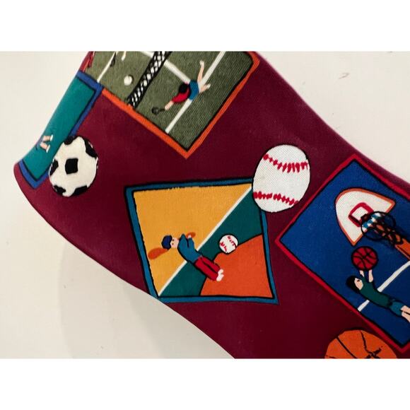 Save the Children Men's 100% Silk Neck Tie Ariana - Age 11 JL - Picture 2 of 9